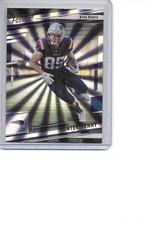 2022 Prestige Hunter Henry Sunburst New England Patriots Football Card #203
