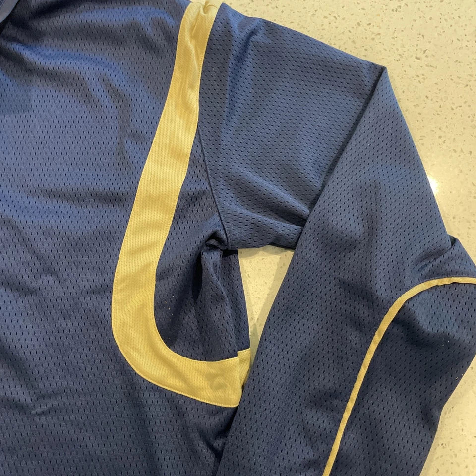 Para hombres Georgia Tech Chaquetas Amarillas Malla Sudadera con Capucha Talla XL NUEVO CON ETIQUETAS Botón a Presión Foto 4 de 4