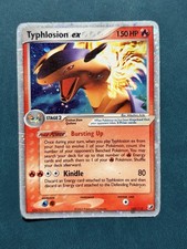 Typhlosion EX 110/115 Unseen Forces Pokemon  Holo Foil Card HP Damaged 2005 on eBay