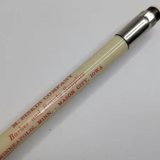 c1960s M. Siskin Barber Beauty Scripto Pencil Mason City Iowa Minneapolis MN Vtg