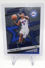 2024-25 Panini Revolution - BLUE COSMO /285 Tyrese Maxey Star Gazing #1 76ers