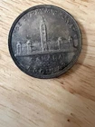 Canada $1 Silver dollar Silver Coin 1939 Parliament Buildings Nice Shape