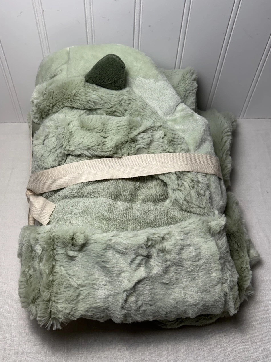 Pottery Barn Kids Dino Faux Fur Baby Hooded Towel ~ 50”W x 27”L ~ Henry
Opens in a new window or tab
