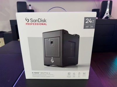 SanDisk Professional SDPH34H-024T-NBAAB  G-RAID Shuttle4  4 Bay Diskless
