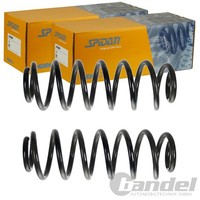 2X Spidan Fahrwerksfedern Hinten Passend FÜR VW Tiguan Links+Rechts