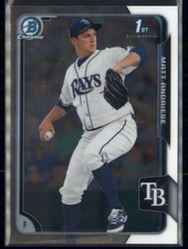 2015 Bowman Chrome Prospects #BCP67 Matt Andriese