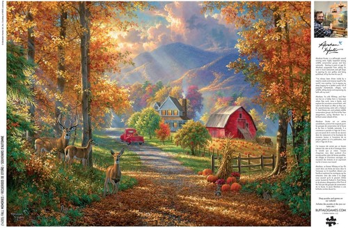 Buffalo Games - Abraham Hunter - Fall Memories - 1000 Piece Jigsaw Puzzle... - Picture 5 of 6