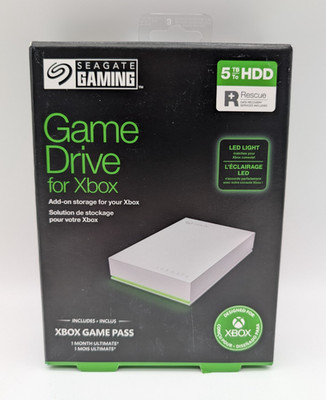 Seagate Game Drive Xbox 5TB STKX5000100 tragbare externe Festplatte NEU