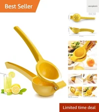Manual Juicer Citrus Lemon Squeezer, Fruit Juicer Lime Press Metal, Professio...
