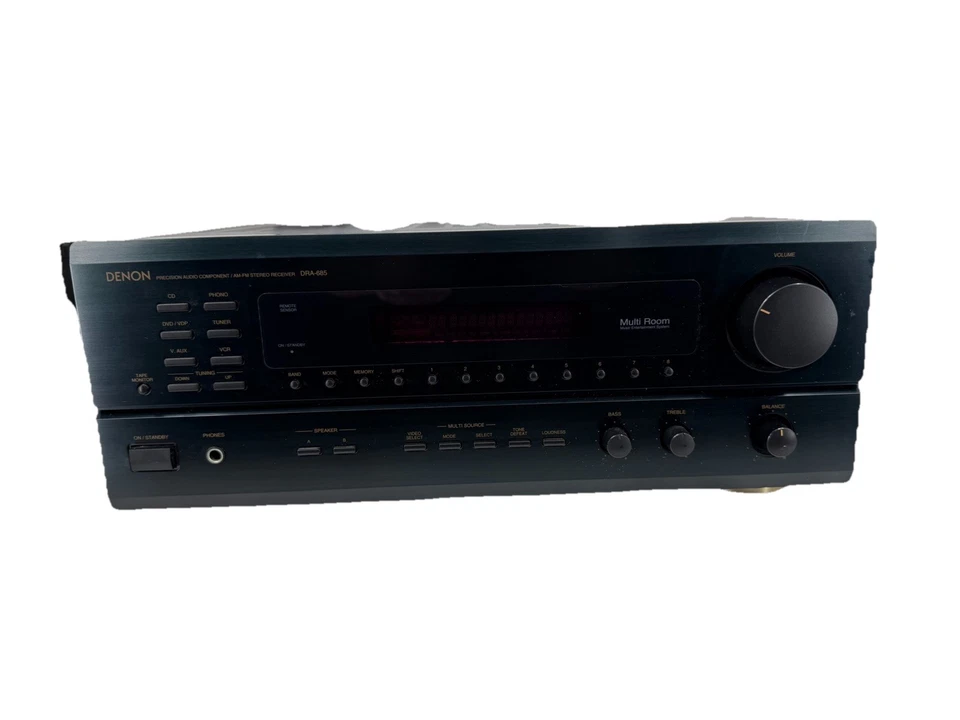 DENON ~ DRA 685 Multi Room Home Audio Amplifier 100 watts TESTED & WORKING - Image 2 of 4