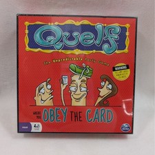 SEALED Quelf Board Game Unpredictable Party Game Obey The Card Spin Master New 