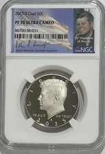 2025 S NGC PF70 Ultra Cameo Clad Proof Kennedy Half Dollar