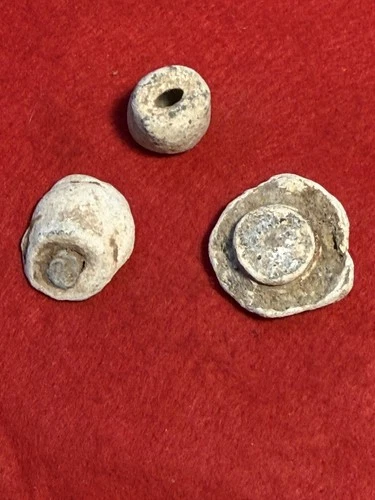 Dug Lot of Shot Civil War Cleaner Bullet Hard Impact - Richmond, Va.