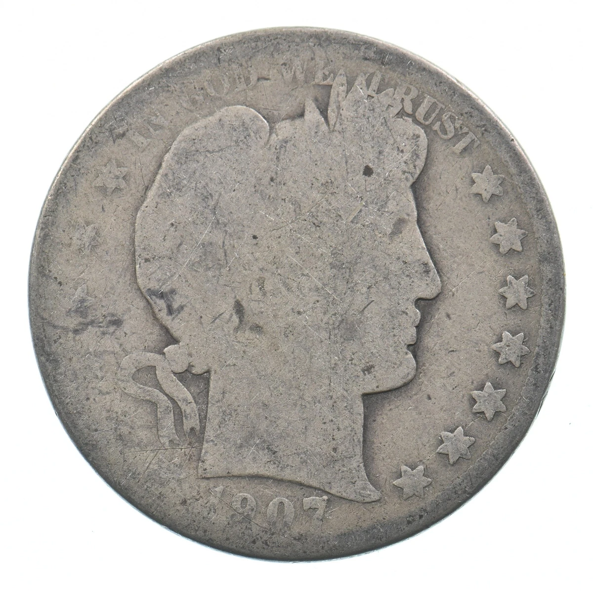 1907 Year Barber Half Dollars (1892-1915) for sale | eBay
