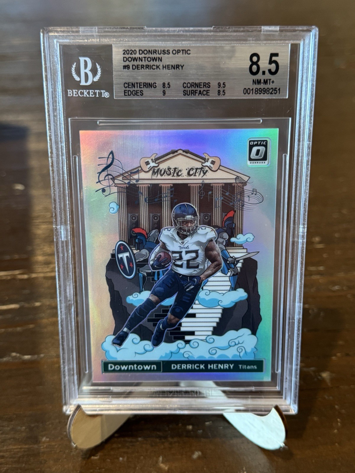 2020 Panini Donruss Optic - Downtown Derrick Henry #DT-9