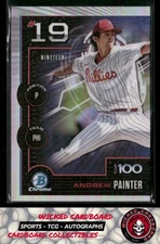 Andrew Painter 2025 Bowman Scouts Top 100 #BTP-19 Philadelphia Phillies