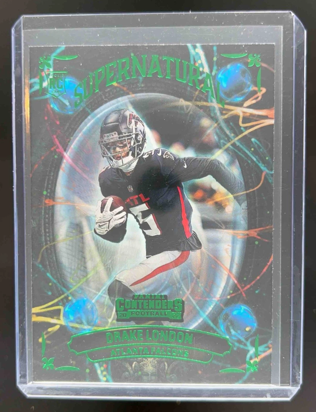 Drake London trading card