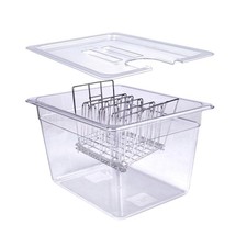 12 QT Sous Vide Container with Lid,Sous Vide Cookers Compatible with Anova, J...