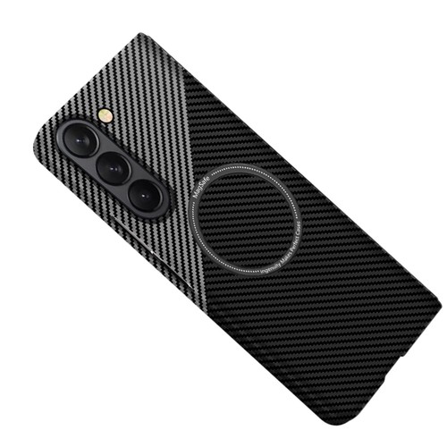 For Samsung Galaxy Z Fold 7/6/5/4/3 Mag Safe Carbon Fiber Slim Magnetic Case - Picture 10 of 42