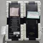 Donna Karan Meditate 2 x Euro Pillow Sham ~ IVORY ~ Brand NEW ~  $430 Retail