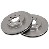 2 Bremsscheiben BelüFtet Ø 256 Mm 24 Mm A.B.S. FüR U.A. Daewoo Nubira