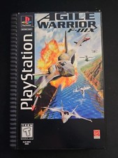 Agile Warrior F-IIIX (Playstation 1) Long Box Complete with manual and case