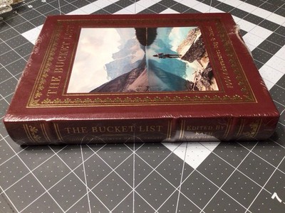 The Bucket List 1000 Adventures Big & Small Sealed EastonPress Ed. Kath Slathers
