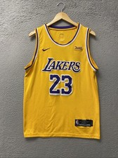 Nike Los Angeles Lakers Jersey City Edition LeBron James 23 NBA Size 48 /92-53