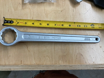 Heyco Heavy Duty DIN 3111 Box End  Ring Wrench 41mm Germany