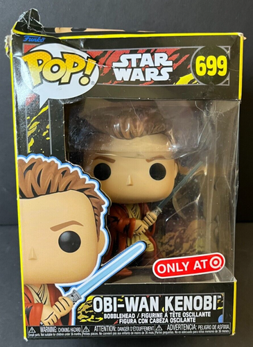 Funko Pop! Star Wars - Obi-Wan Kenobi 699 Target Exclusive (Box Damage) - Picture 1 of 6