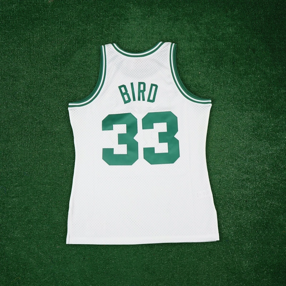  Mitchell & Ness Larry Bird Boston Celtics NBA White