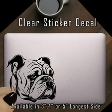 Bulldog Decal Sticker for Car, Truck, Laptop, Tumbler