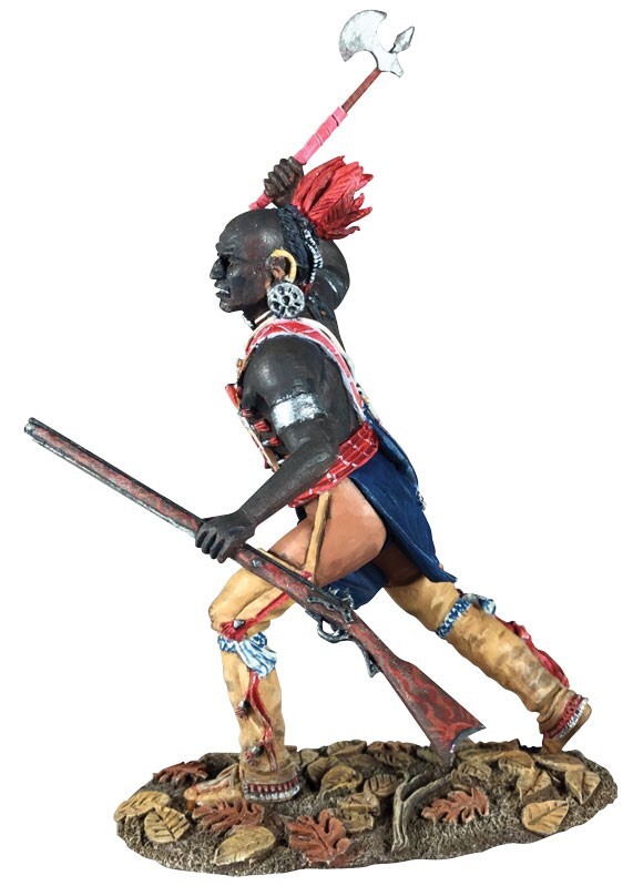 BRITAINS SOLDIERS 16117 - Art of War: Native Attacking with Trade Axe Diecast