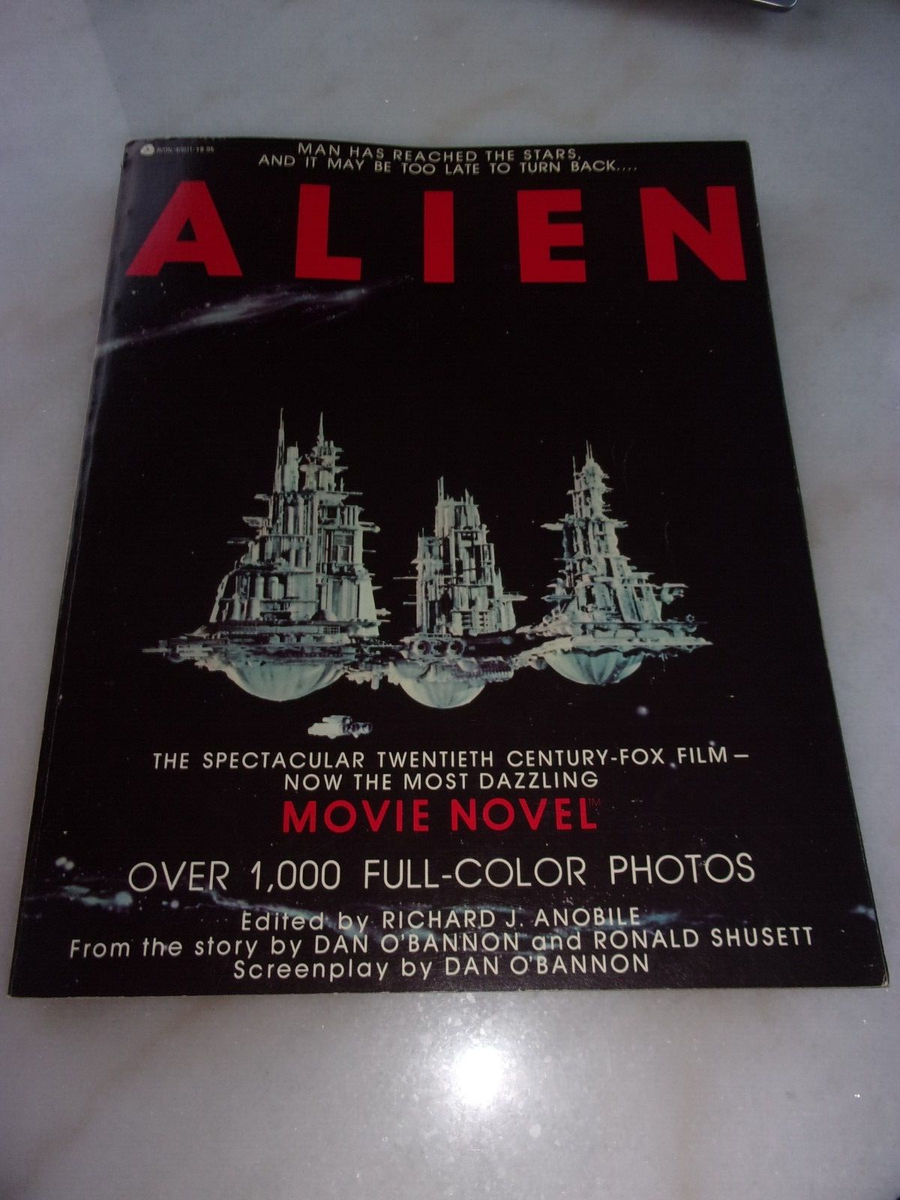 ALIEN - MOVIE NOVEL - OVER 1,000 FULL COLOR PHOTOS - RICH J