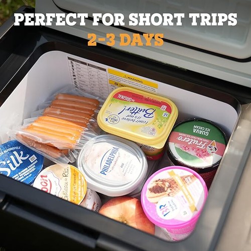 16QT Portabl Car Refrigerator RV Electric Cooler Outdoor Camping Traval Trip - Picture 5 of 6