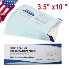 Self Sterilization Pouches Pouch Autoclave, Sterilizer Bags Dental Tattoo Nail