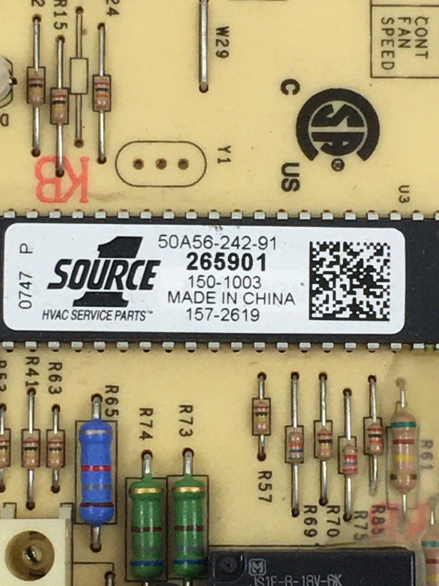 エプソンColorio YORK Coleman 265901 Furnace Control Circuit Board 50A56-242 used