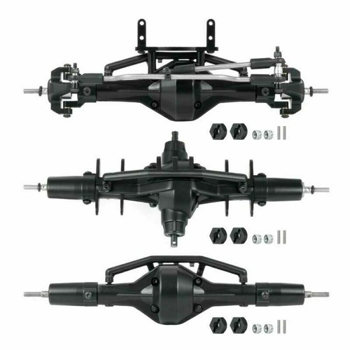 Complete Metal Alloy Front Middle Rear 6X6 Axle for Axial 1/10 90021 90027 90028 - Picture 14 of 15