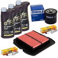 Wartung 3L ÖL Set FüR Suzuki SV 650 BY 2003-2006 Luftfilter ÖLfilter ZüNdkerzen