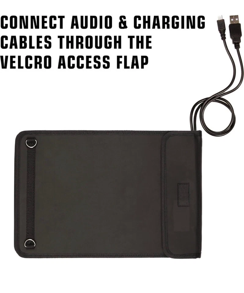 Tablet Case w/ & Adjustable Mount / Carrying Strap Open Front Design - Image 3 of 4