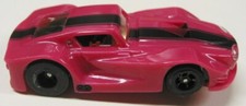 JAG Hobbies Augoran HO Scale Slot Car with TR-3 Chassis - Pink / Black