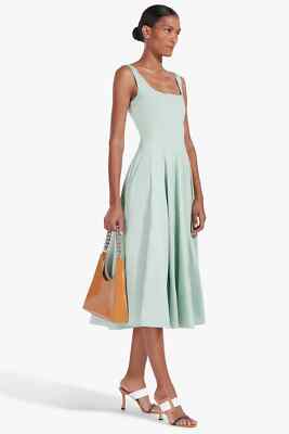 staud wells a line dress STAUD, Wells Dress in White, Size 00
