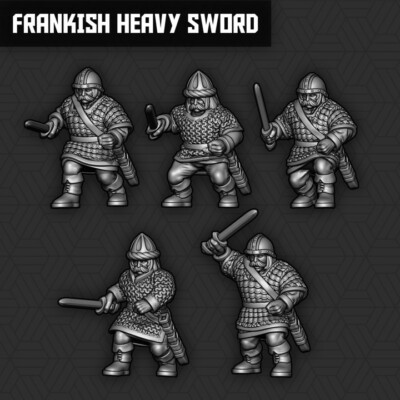 Franks, Saxons & Civilians 15mm & 28mm   SMOL Miniatures, Tabletop