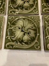 Majolica Encaustic Fireplace Tile