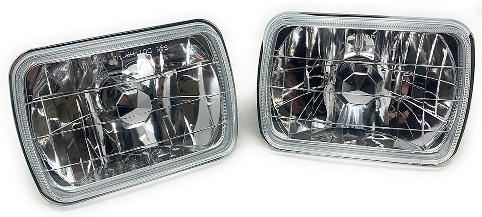 Farol DOT 7x6" para Ford E-100 E-150 E-250 E-350 Econoline Club Wagon Van - Imagem 2 de 4