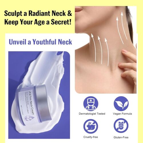 2024 New Pure Neck Firming Cream, Anti-Aging Tighten & Lift Neck Cream, Chest Ne - Picture 5 of 6