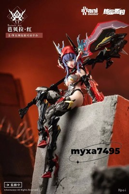 1/9 Scale Action Figure Anime Thunderbolt Squad Barbera Model Red New Movable