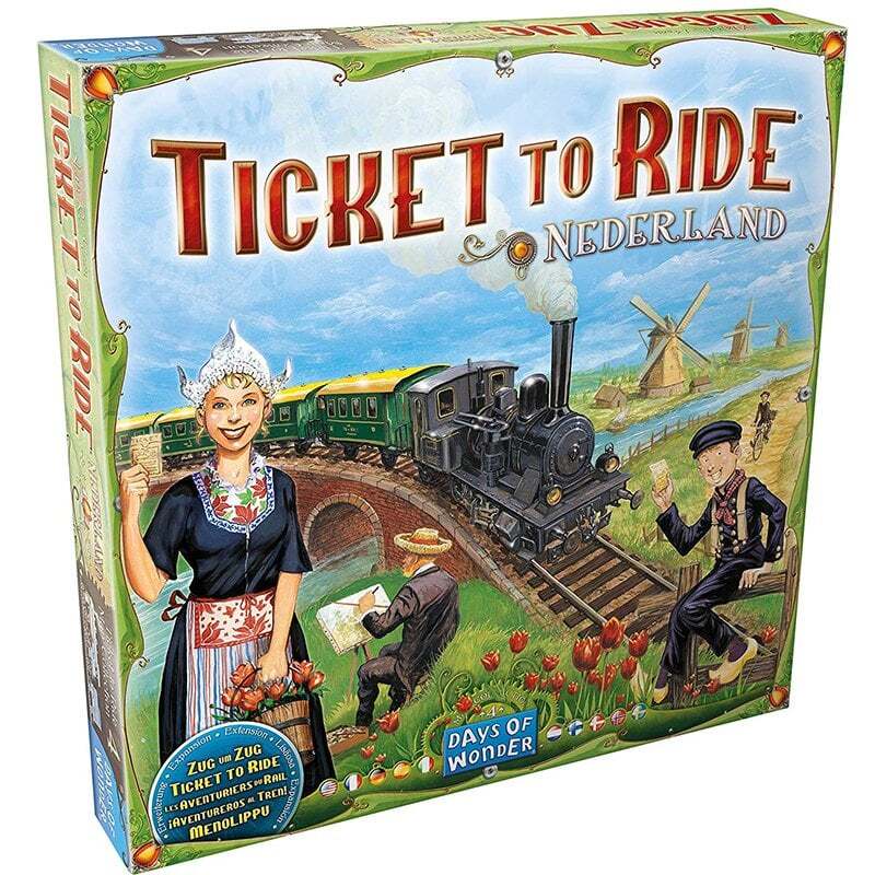 Les Aventuriers du Rail Pays-Bas Days of Wonder extension jeu stratégie FR