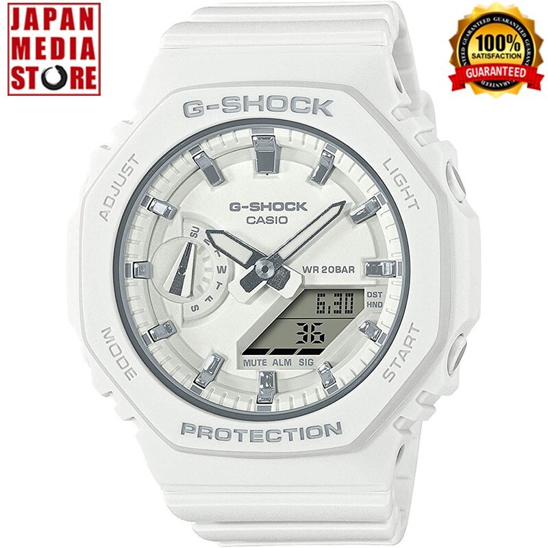 CASIO G-SHOCK GMA-S2100-7AJF Total White Analog Digital World Time