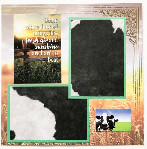 Bauernhof Sammelalbum Seiten, vorgefertigte Bauernhofseiten, Bauernhof Sammelalbum Layouts, Bauernhofseiten - Bild 8 von 9